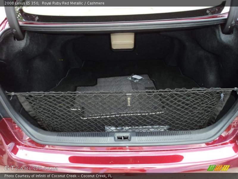 Royal Ruby Red Metallic / Cashmere 2008 Lexus ES 350
