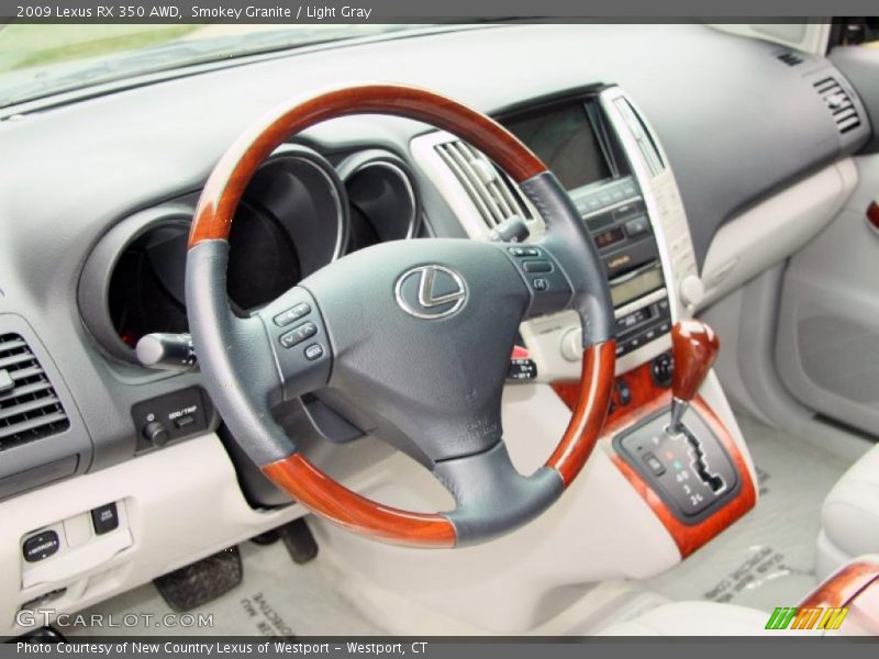 Smokey Granite / Light Gray 2009 Lexus RX 350 AWD