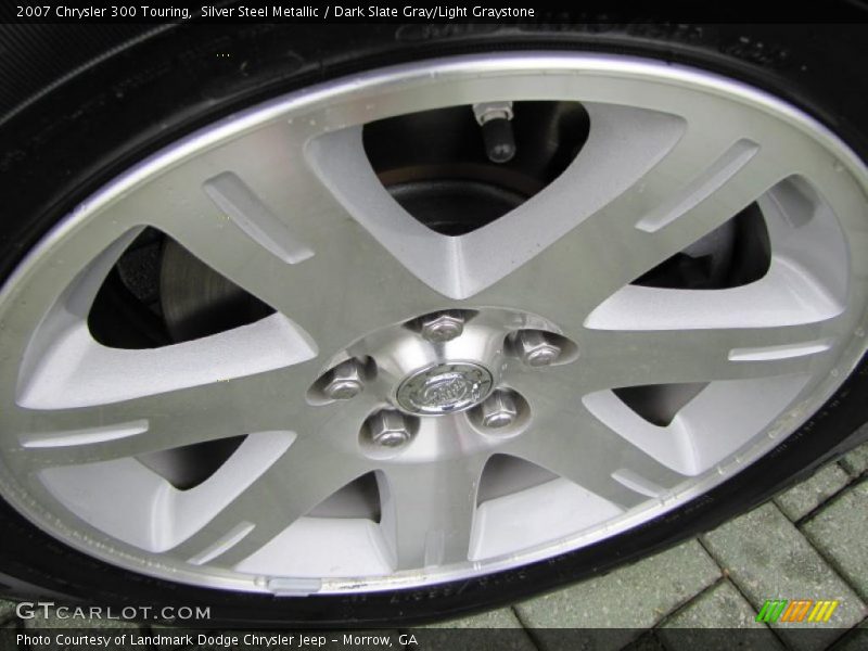 Silver Steel Metallic / Dark Slate Gray/Light Graystone 2007 Chrysler 300 Touring