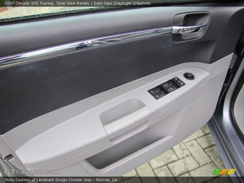 Silver Steel Metallic / Dark Slate Gray/Light Graystone 2007 Chrysler 300 Touring