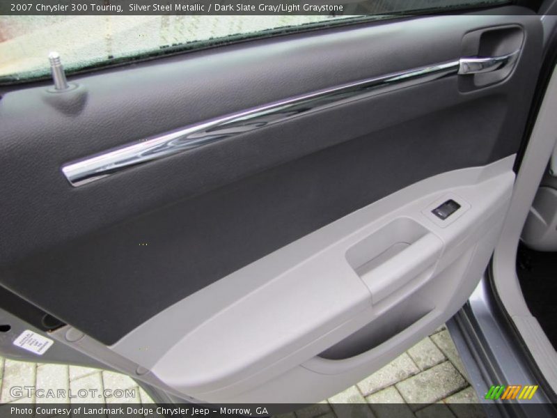 Silver Steel Metallic / Dark Slate Gray/Light Graystone 2007 Chrysler 300 Touring