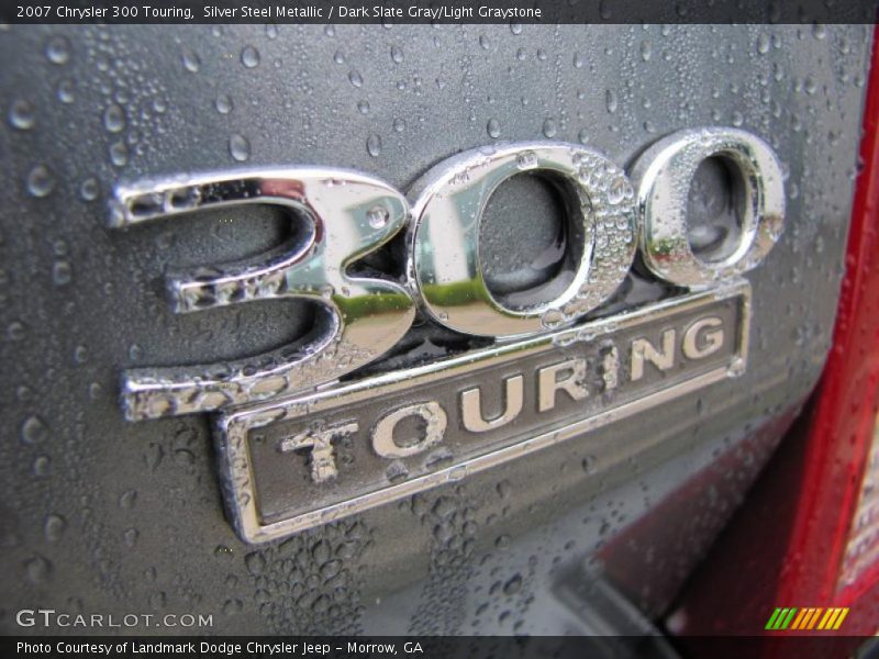 Silver Steel Metallic / Dark Slate Gray/Light Graystone 2007 Chrysler 300 Touring