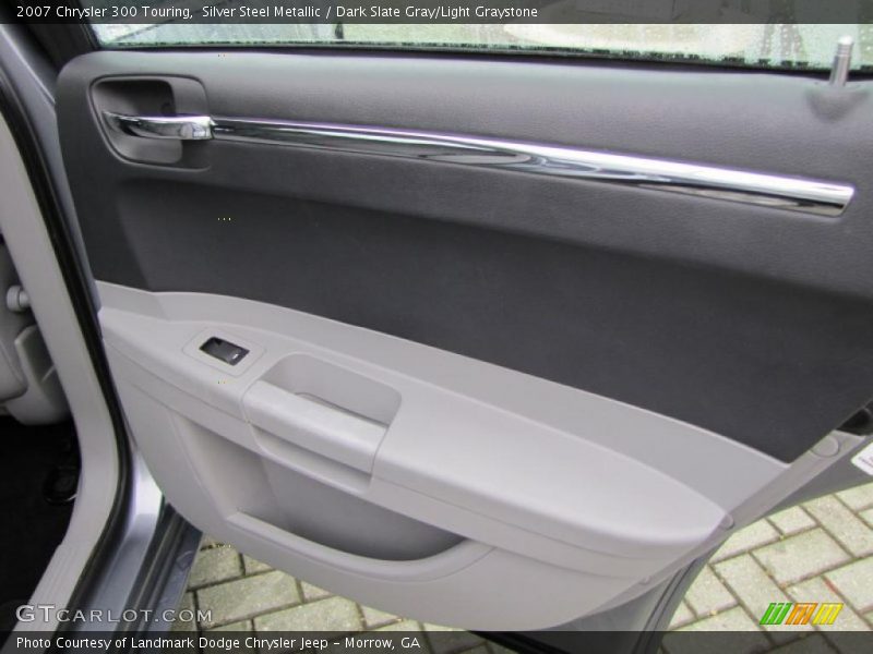 Silver Steel Metallic / Dark Slate Gray/Light Graystone 2007 Chrysler 300 Touring
