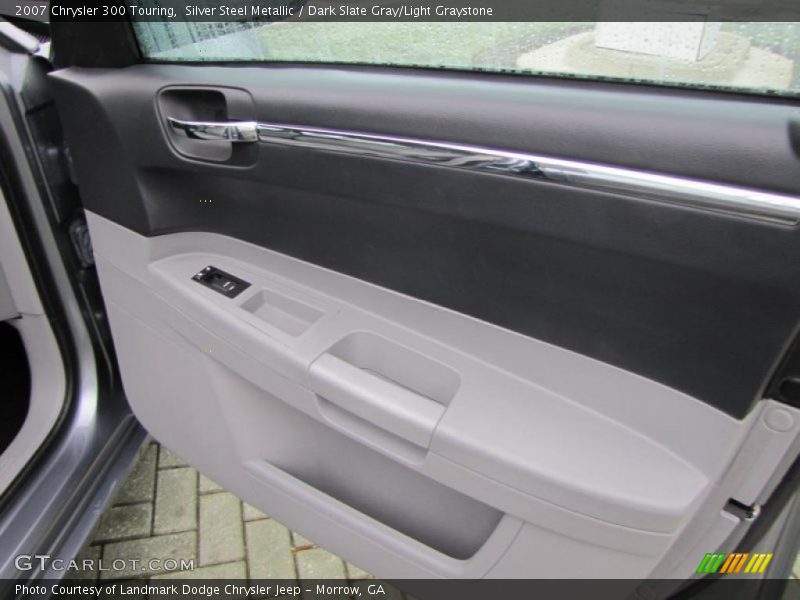 Silver Steel Metallic / Dark Slate Gray/Light Graystone 2007 Chrysler 300 Touring