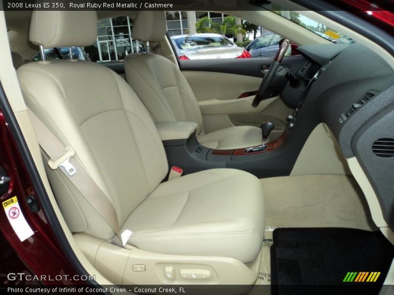 Royal Ruby Red Metallic / Cashmere 2008 Lexus ES 350