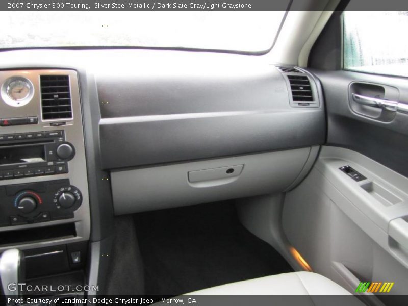 Silver Steel Metallic / Dark Slate Gray/Light Graystone 2007 Chrysler 300 Touring