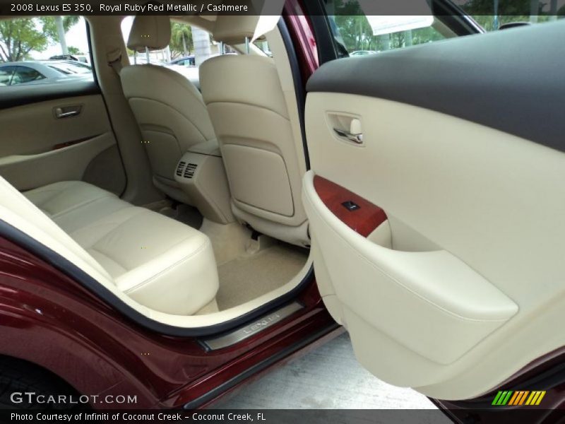 Royal Ruby Red Metallic / Cashmere 2008 Lexus ES 350