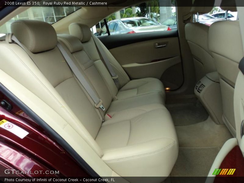 Royal Ruby Red Metallic / Cashmere 2008 Lexus ES 350