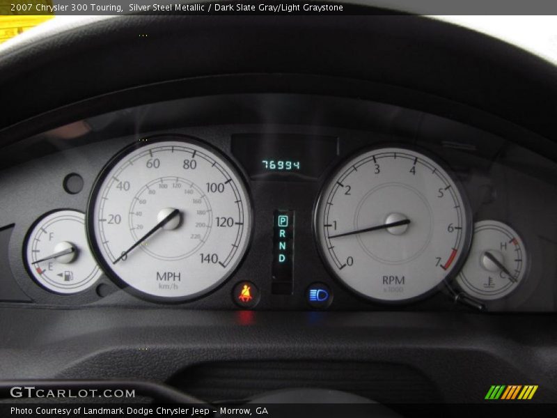 Silver Steel Metallic / Dark Slate Gray/Light Graystone 2007 Chrysler 300 Touring
