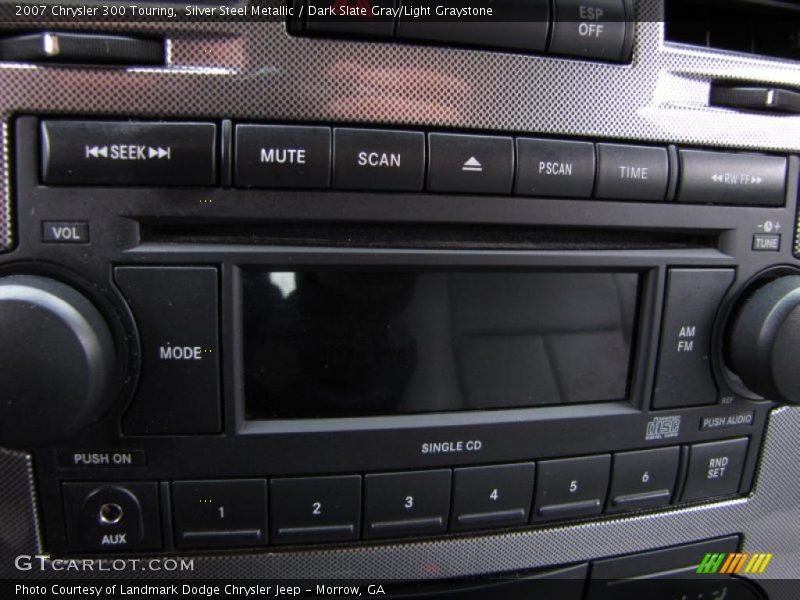 Silver Steel Metallic / Dark Slate Gray/Light Graystone 2007 Chrysler 300 Touring