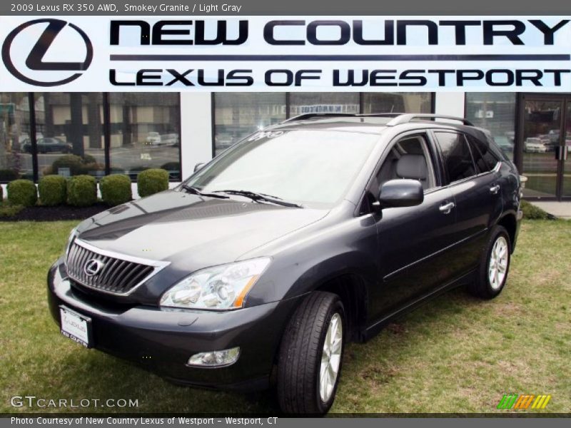Smokey Granite / Light Gray 2009 Lexus RX 350 AWD