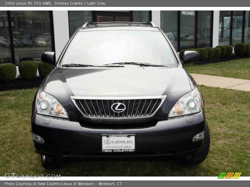 Smokey Granite / Light Gray 2009 Lexus RX 350 AWD