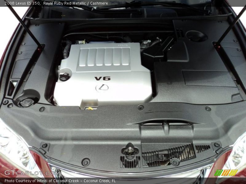 Royal Ruby Red Metallic / Cashmere 2008 Lexus ES 350
