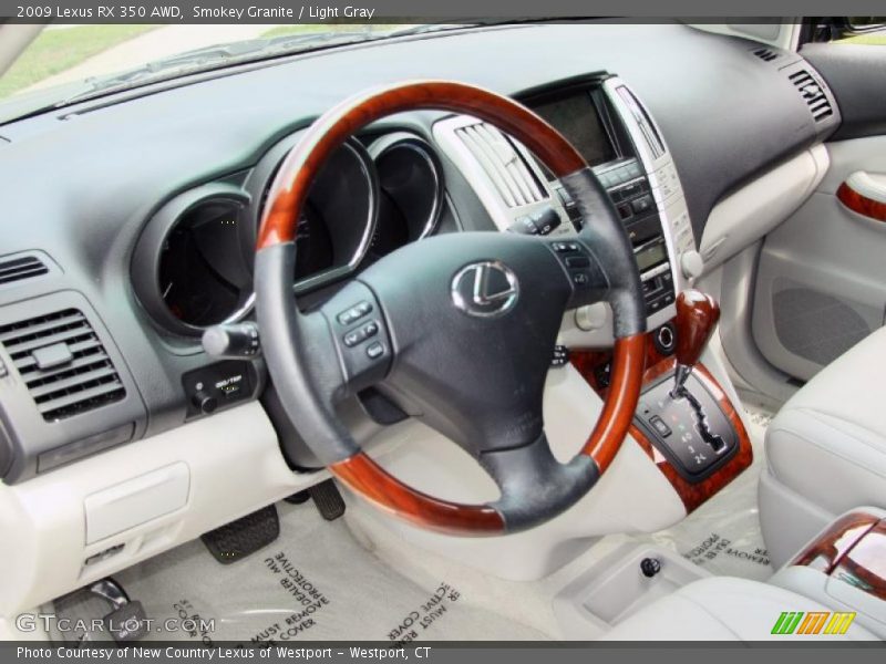 Smokey Granite / Light Gray 2009 Lexus RX 350 AWD
