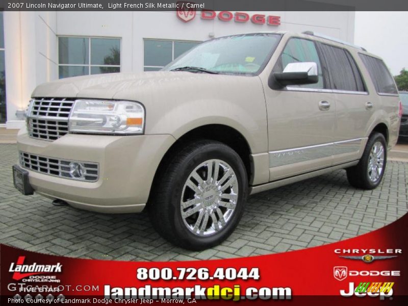 Light French Silk Metallic / Camel 2007 Lincoln Navigator Ultimate