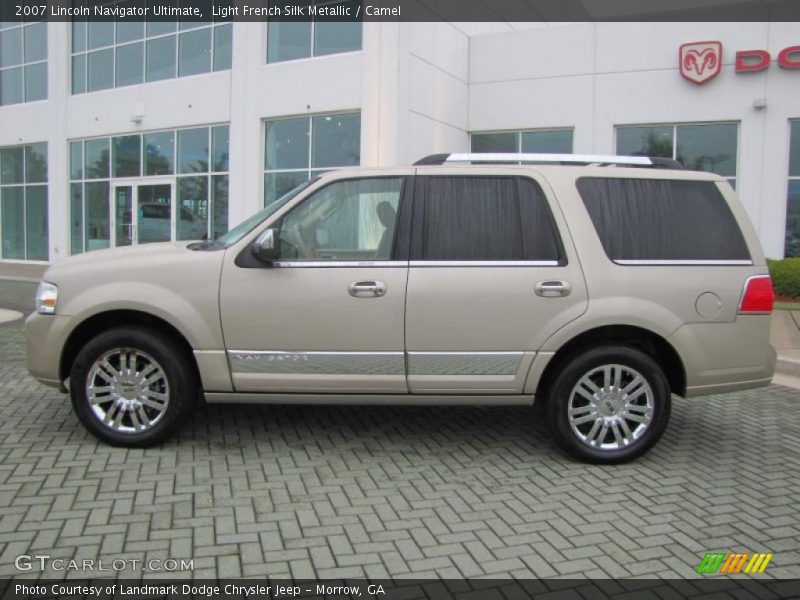 Light French Silk Metallic / Camel 2007 Lincoln Navigator Ultimate