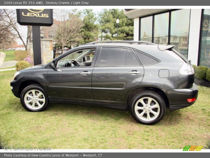Smokey Granite / Light Gray 2009 Lexus RX 350 AWD