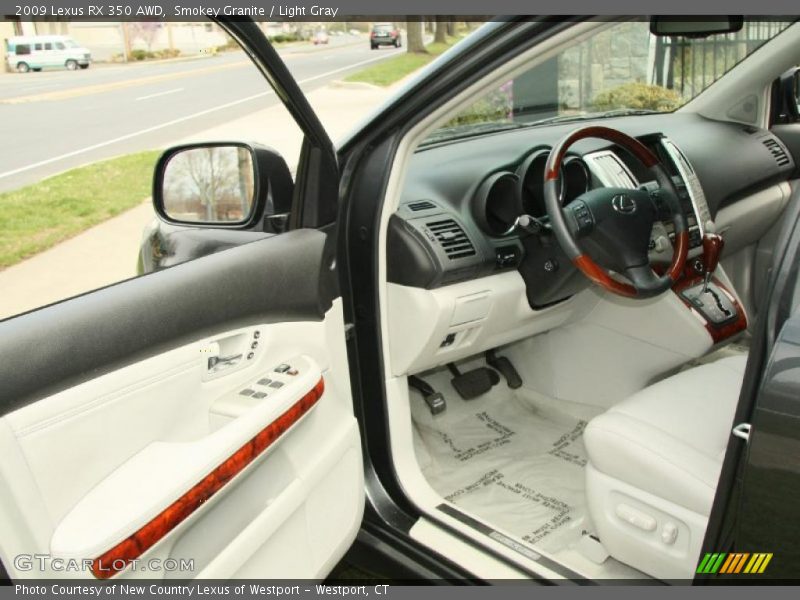 Smokey Granite / Light Gray 2009 Lexus RX 350 AWD
