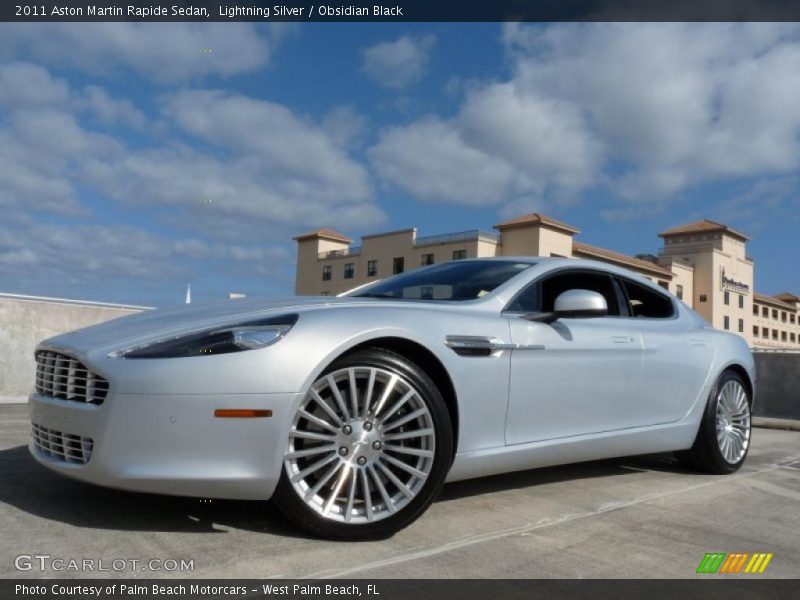 Front 3/4 View of 2011 Rapide Sedan