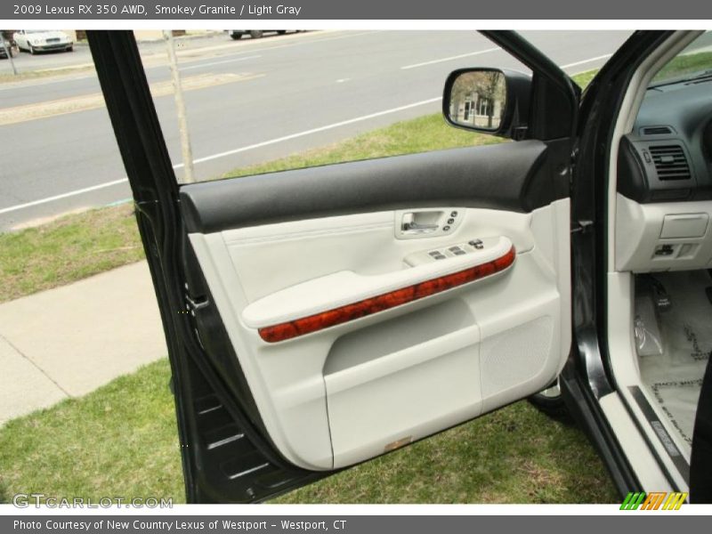 Smokey Granite / Light Gray 2009 Lexus RX 350 AWD