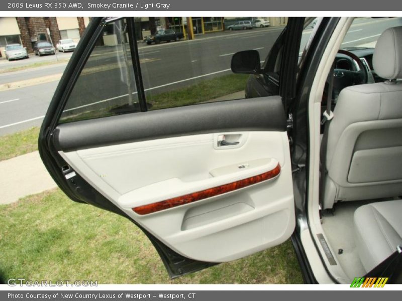 Smokey Granite / Light Gray 2009 Lexus RX 350 AWD