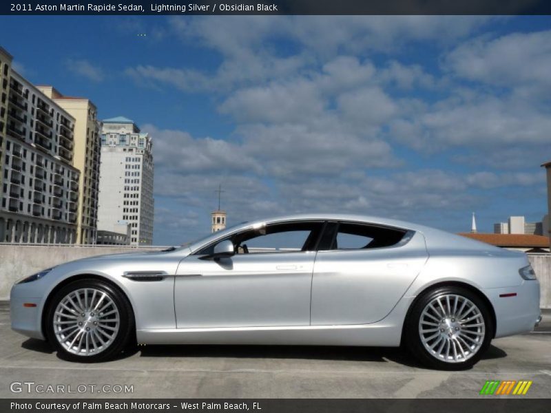  2011 Rapide Sedan Lightning Silver