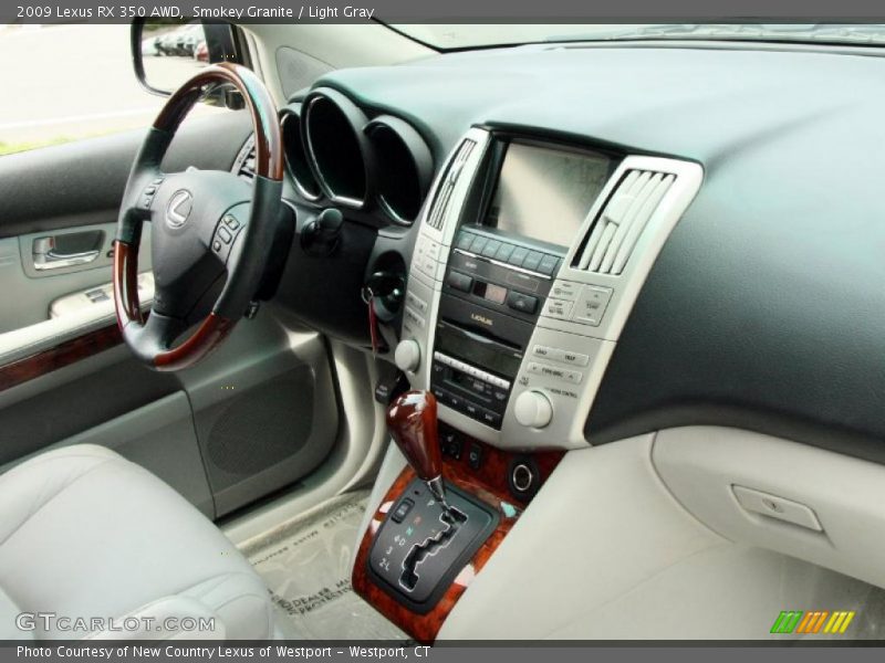 Smokey Granite / Light Gray 2009 Lexus RX 350 AWD
