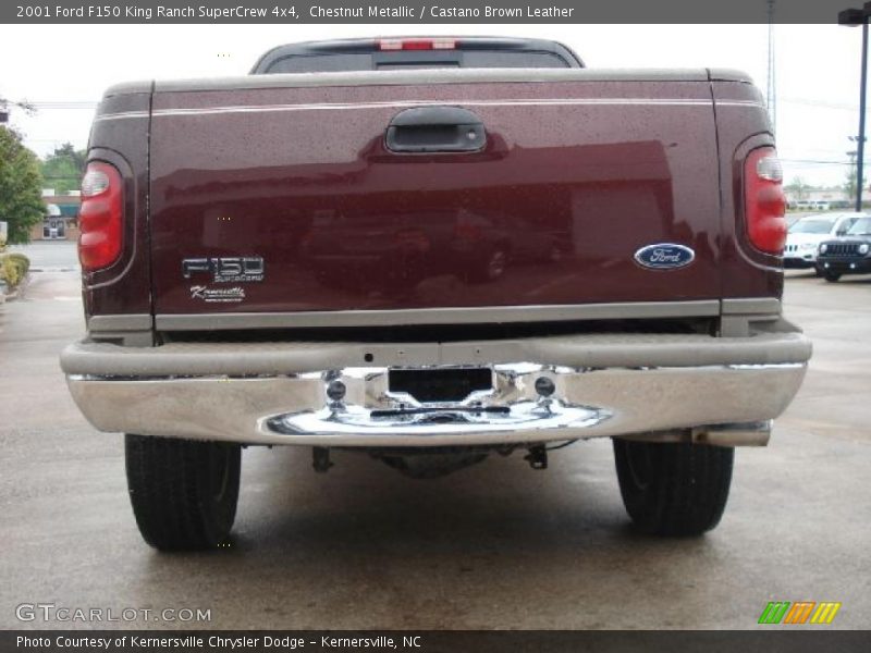 Chestnut Metallic / Castano Brown Leather 2001 Ford F150 King Ranch SuperCrew 4x4