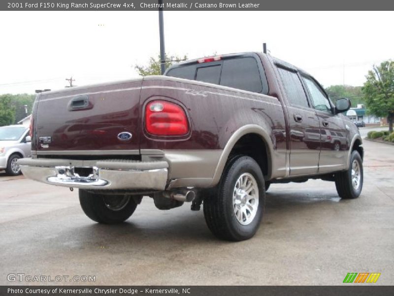 Chestnut Metallic / Castano Brown Leather 2001 Ford F150 King Ranch SuperCrew 4x4