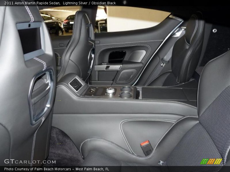  2011 Rapide Sedan Obsidian Black Interior
