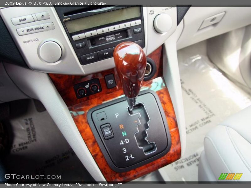 Smokey Granite / Light Gray 2009 Lexus RX 350 AWD