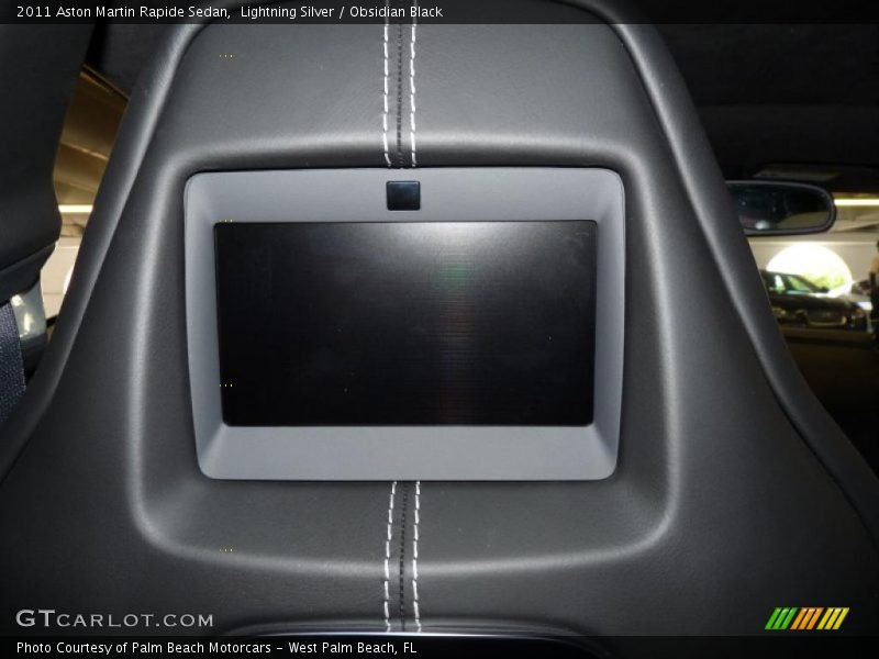Lightning Silver / Obsidian Black 2011 Aston Martin Rapide Sedan