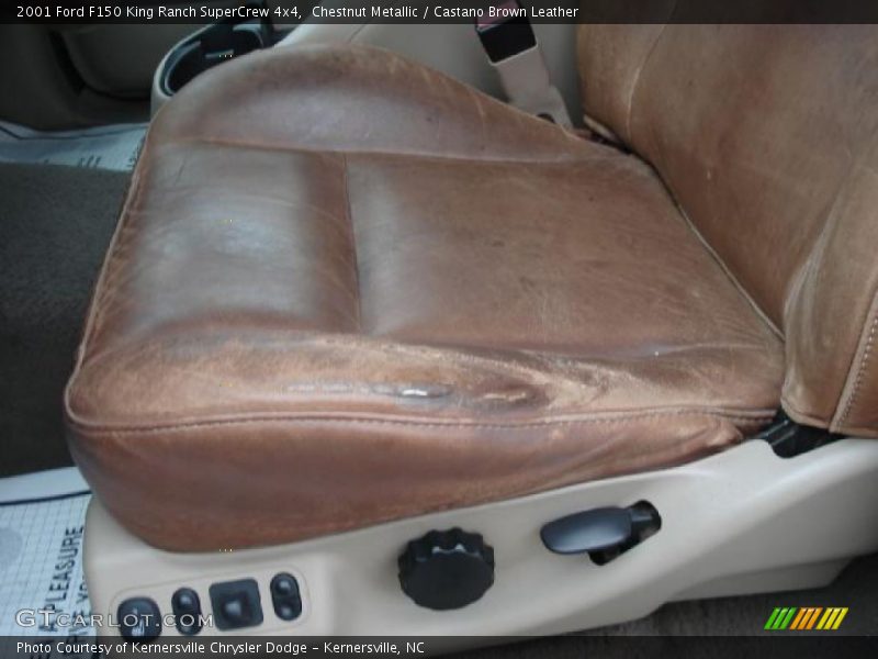 Chestnut Metallic / Castano Brown Leather 2001 Ford F150 King Ranch SuperCrew 4x4