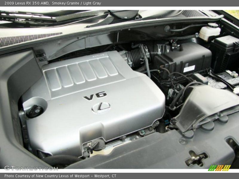 Smokey Granite / Light Gray 2009 Lexus RX 350 AWD