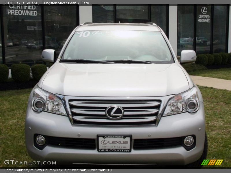 Tungsten Silver Pearl / Black 2010 Lexus GX 460