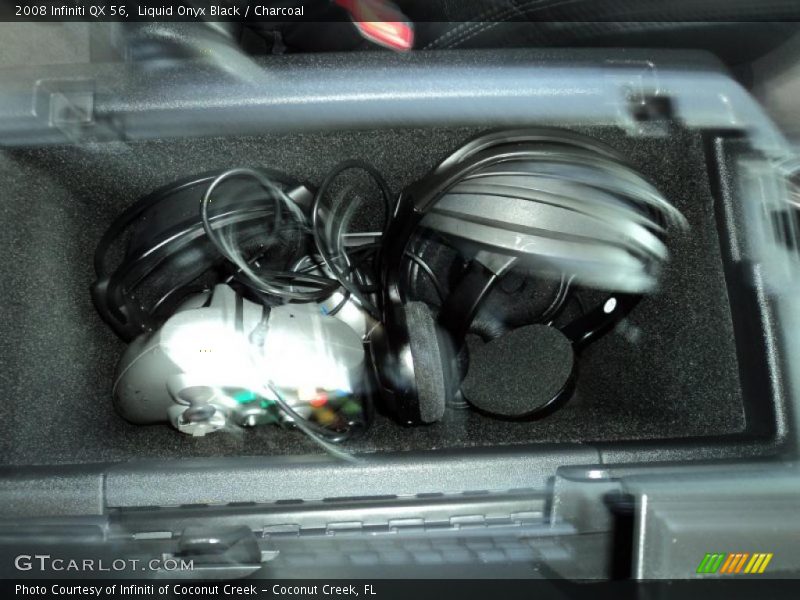 Liquid Onyx Black / Charcoal 2008 Infiniti QX 56