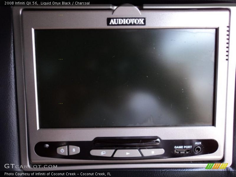 Liquid Onyx Black / Charcoal 2008 Infiniti QX 56
