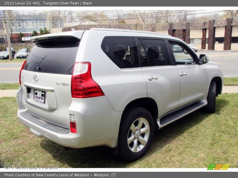 Tungsten Silver Pearl / Black 2010 Lexus GX 460
