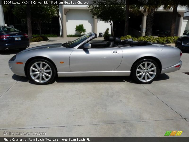  2006 XK XK8 Convertible Platinum Metallic