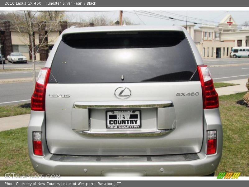 Tungsten Silver Pearl / Black 2010 Lexus GX 460