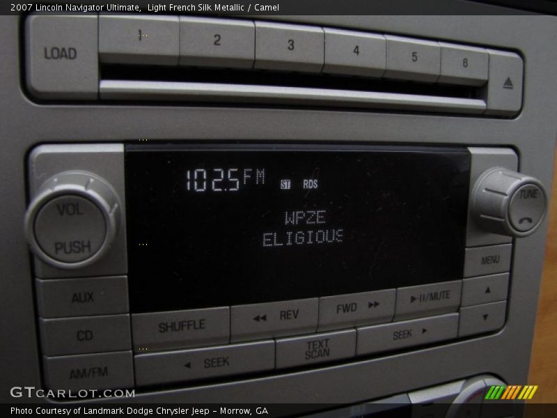 Light French Silk Metallic / Camel 2007 Lincoln Navigator Ultimate