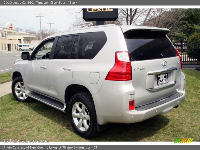 Tungsten Silver Pearl / Black 2010 Lexus GX 460