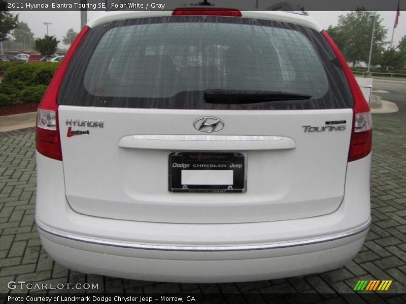Polar White / Gray 2011 Hyundai Elantra Touring SE