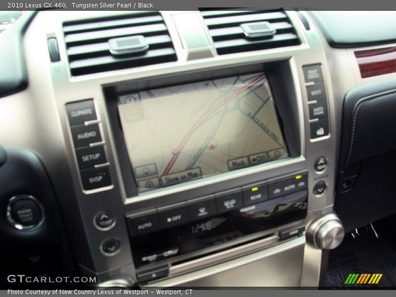 Tungsten Silver Pearl / Black 2010 Lexus GX 460
