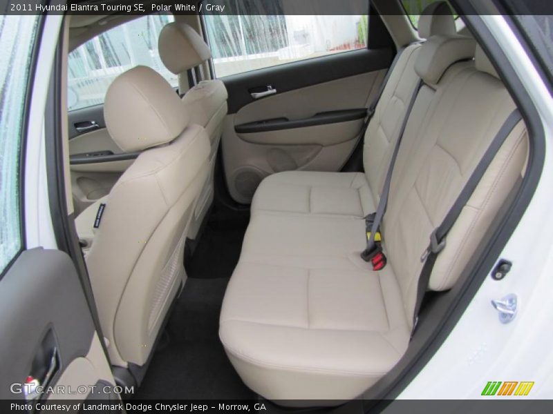  2011 Elantra Touring SE Gray Interior