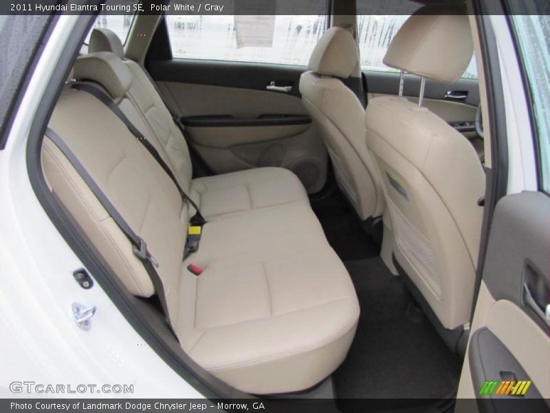  2011 Elantra Touring SE Gray Interior