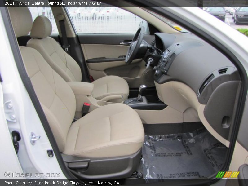  2011 Elantra Touring SE Gray Interior