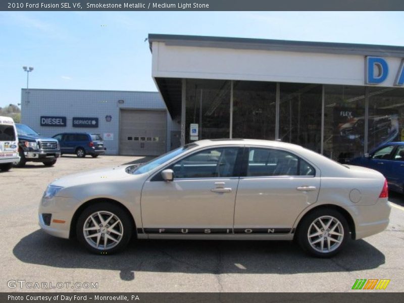 Smokestone Metallic / Medium Light Stone 2010 Ford Fusion SEL V6