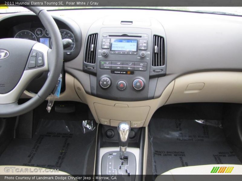 Dashboard of 2011 Elantra Touring SE