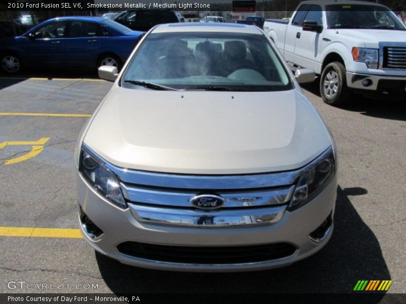 Smokestone Metallic / Medium Light Stone 2010 Ford Fusion SEL V6